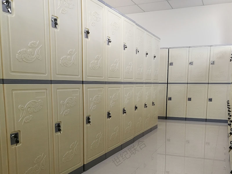 解決方案：二層柜玉脂白+感應(yīng)鎖